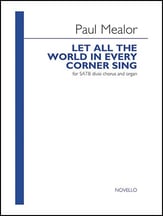 Let All the World in Every Corner Sing SATB choral sheet music cover